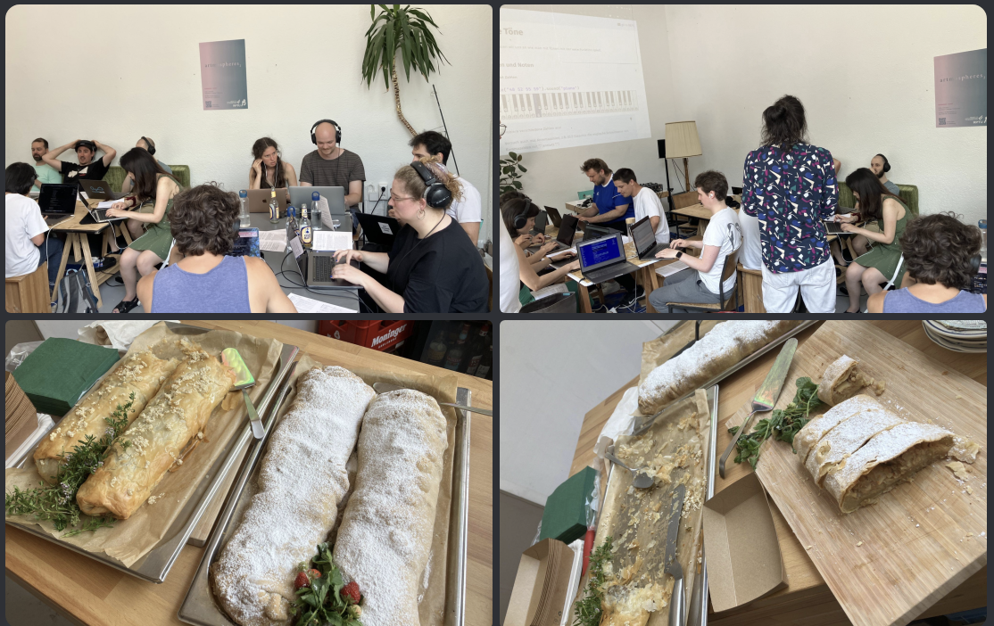 strudel workshop space